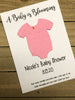 Plantable paper baby shower favors unisex