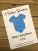 Plantable paper baby shower favors unisex
