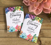 Succulent Baby Shower Seed Packets Favors