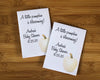 Pumpkin Favors Fall baby shower seed packets
