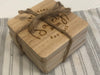 Corporate Logo Wood Coasters