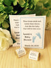 Girl or boy Baby Shower Seed Packets Footprints Favors
