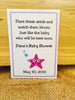 Sea Octopus Baby Shower Seed Packets Favors