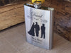 Groomsmen, Best Man, Groom Flask - Favor Universe