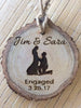 Personalized proposal ornament - Favor Universe