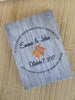 Rustic Fall Leaf Wedding Seed Packets - Favor Universe