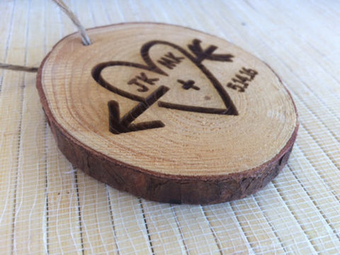 Engagement Christmas Ornament - Favor Universe