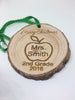 Personalized Teacher Ornament - Favor Universe