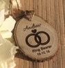 Personalized ring bearer ornament - Favor Universe