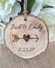 Personalized arrow Ornament - Favor Universe