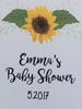 Floral Baby Shower Seed Packets - Favor Universe