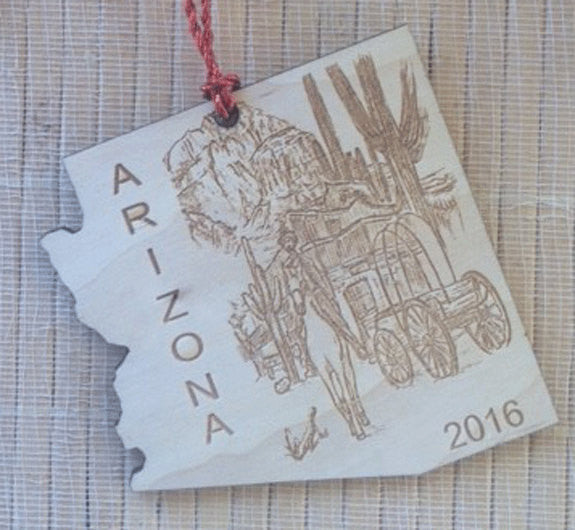 Arizona State Ornament - Favor Universe