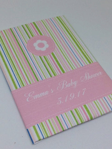 Pink Baby girl seed packets - Favor Universe