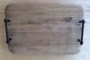 Natural Wood Engraved Serving Tray - Favor Universe