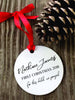 Baby Photo Ornament - First Christmas Ornament - babys 1st Christmas - Favor Universe