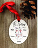 snowman Ornament, snowman Gifts, snowman family ornament, snowman couple ornament, personalized snowman family ornament,  custom snowman - Favor Universe