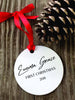 Baby Photo Ornament - First Christmas Ornament - babys 1st Christmas - Favor Universe