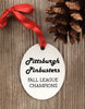 bowling Ornament - bowling team gift - personalized bowling ornament - Favor Universe