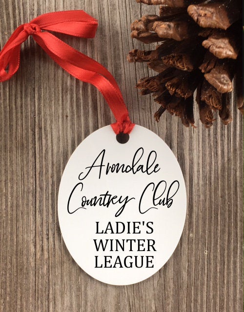 Personalized christmas ornament favors deals