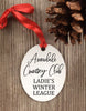 Tennis Ornament, tennis christmas ornament, tennis team gift, bowlers gift, custom tennis ornament, personalized tennis ornament,tenis ball - Favor Universe