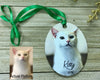Pet portrait ornament, pet memorial, pet lovers, pet gifts, pet loss gifts, dog ornament, cat ornament - Favor Universe