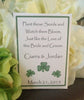 Irish Shamrock Wedding Seed Packets - Favor Universe