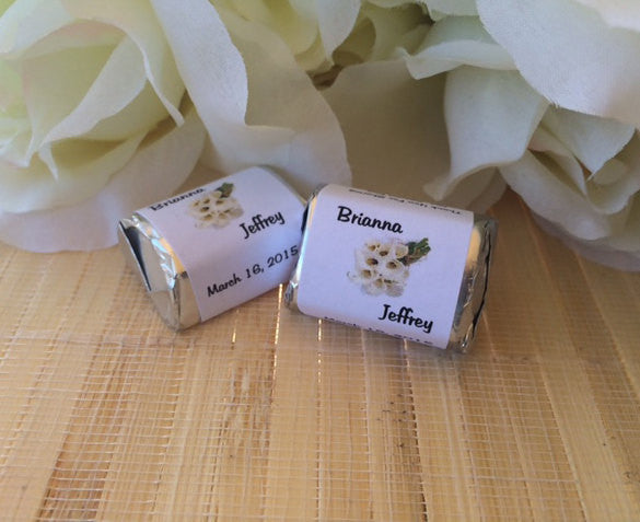Cala Lily Wedding Candy Wrappers - Favor Universe