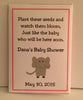 Elephant Baby Shower Seed Packets - Favor Universe