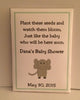 Elephant Baby Shower Seed Packets - Favor Universe