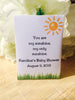 You Are My Sunshine Baby Shower Seed Packets - Favor Universe