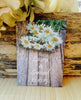 Custom Rustic Daisy Personalized Wedding Seed Packets - Favor Universe