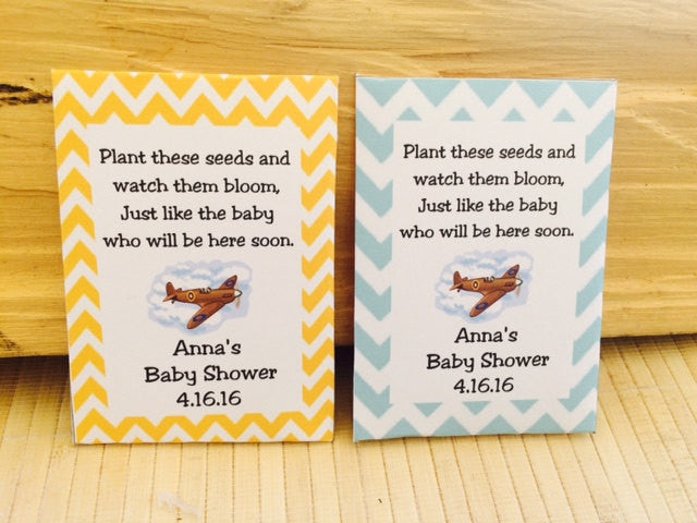 Deer Hunting Baby Shower Seed Packet Favors – Favor Universe