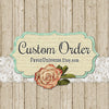 Wood Floral Baby Shower Seed Packets - Favor Universe