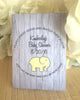 Elephant Baby Shower Seed Packets - Favor Universe