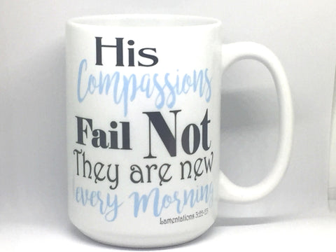 Bible Verse Mug - Favor Universe