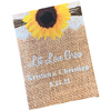 Sunflower Wedding Seed Packets Favors