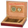 Engraved cigar box - cigar case - Personalized humidor